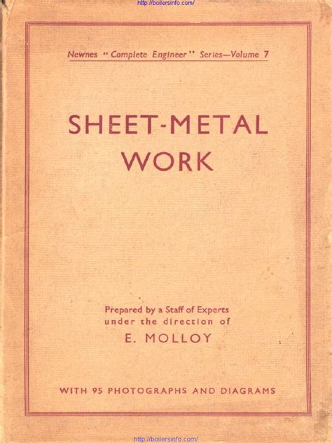 sheet metal work PDF notes